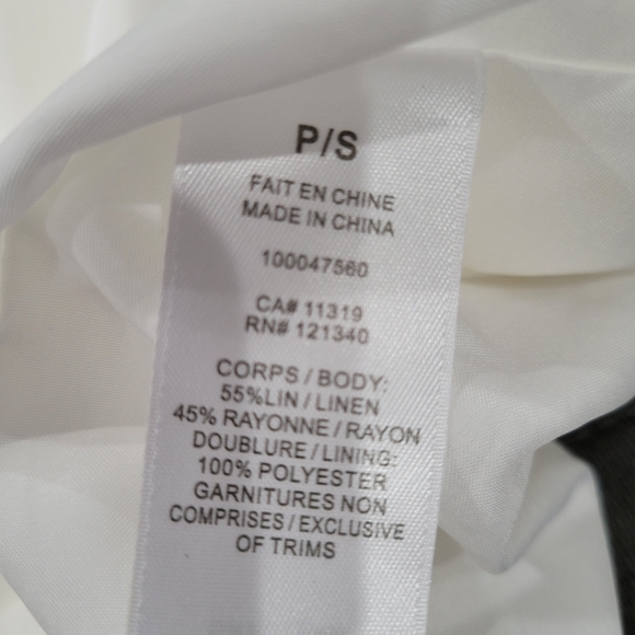 Dynamite Cream Open Front Blazer Size Small - Picture 4 of 4